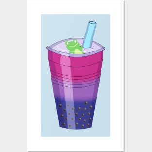 Bisexual Bubble Tea Posters and Art